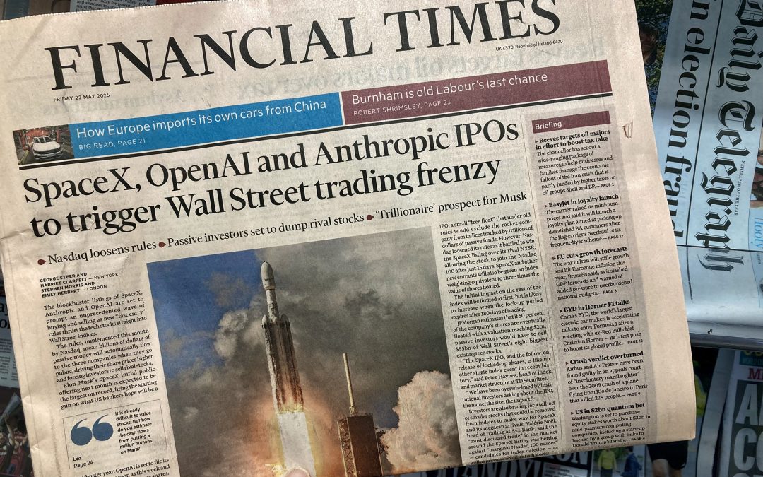 SpaceX and the billion-dollar indexing dilemma